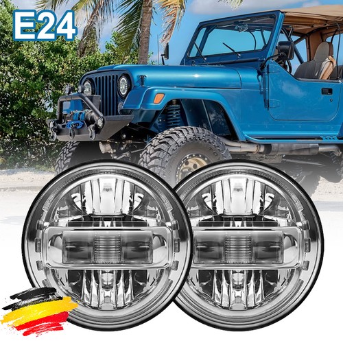 Coppia fari led e24 - coppia,