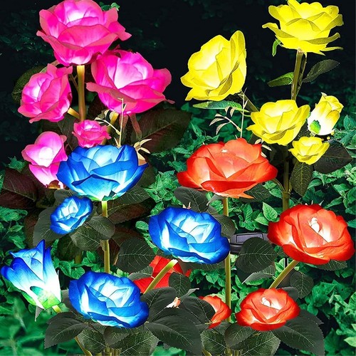 Lampada solare fiori esterno - , 7
