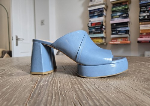 Sandali mules plateau - , tacco