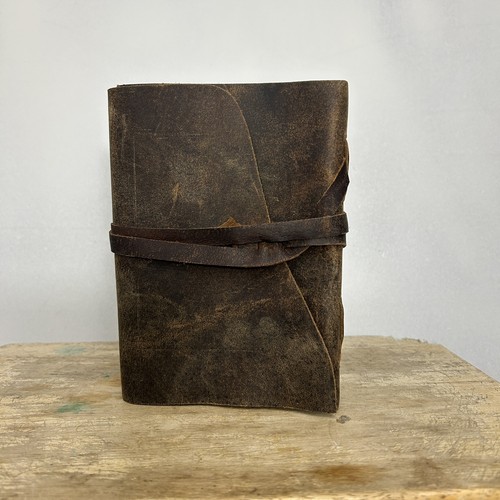 Diario rustico pelle 5x7 - diario,